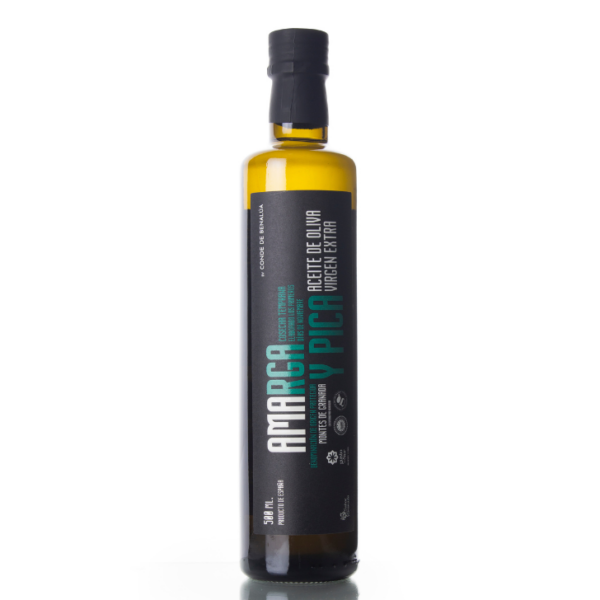 Amarga y Pica - Picual - Aceite de oliva virgen extra 500 ml