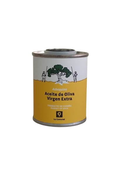 La Comunal - Arbequina - Lata - Aceite de oliva virgen extra 100 ml