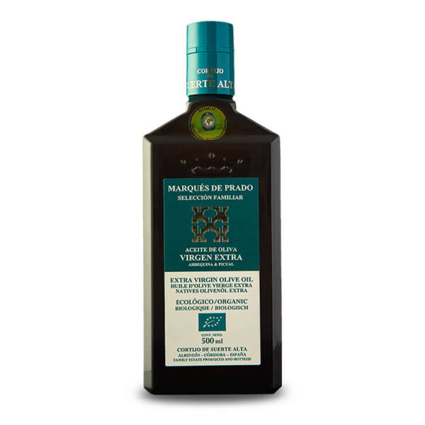 Cortijo Suerte Alta - Marqués de Prado - Coupage - Ecológico - Aceite de oliva virgen extra 500 ml