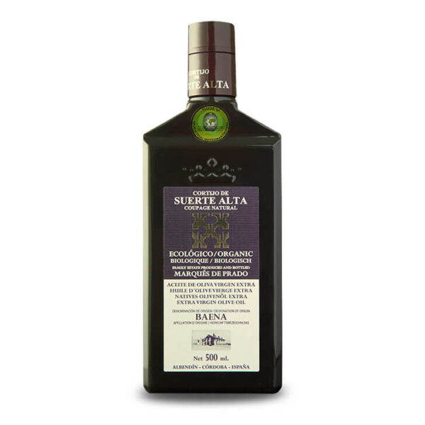 Cortijo Suerte Alta - Coupage - Ecológico - Aceite de oliva virgen extra 500 ml