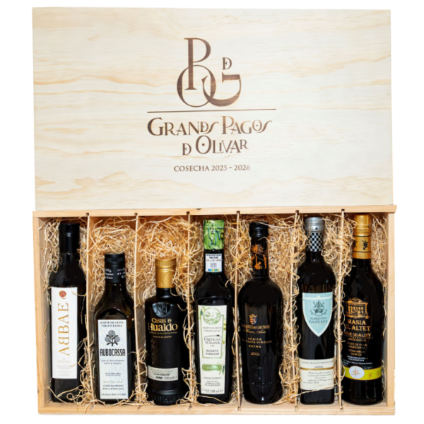 Grandes Pagos de Olivar - Selección 25-26 - Degustación - Aceite de oliva virgen extra 7 x 500ml