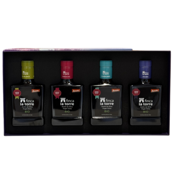 Finca La Torre - Degustación - Aceite de oliva virgen extra 4 x 250 ml